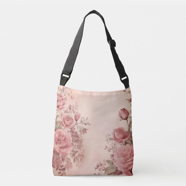 Sac Ajustable Elégance des Roses (Devant)