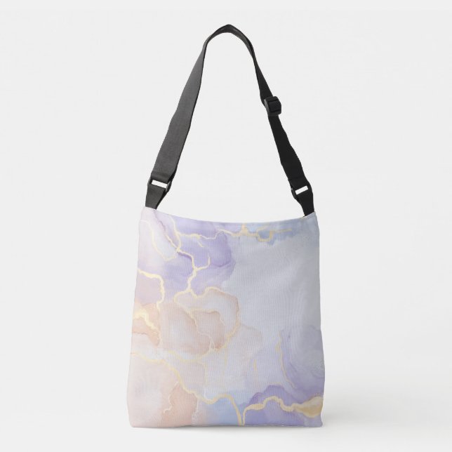 Sac Ajustable Élégance Marbre Opulent (Devant)