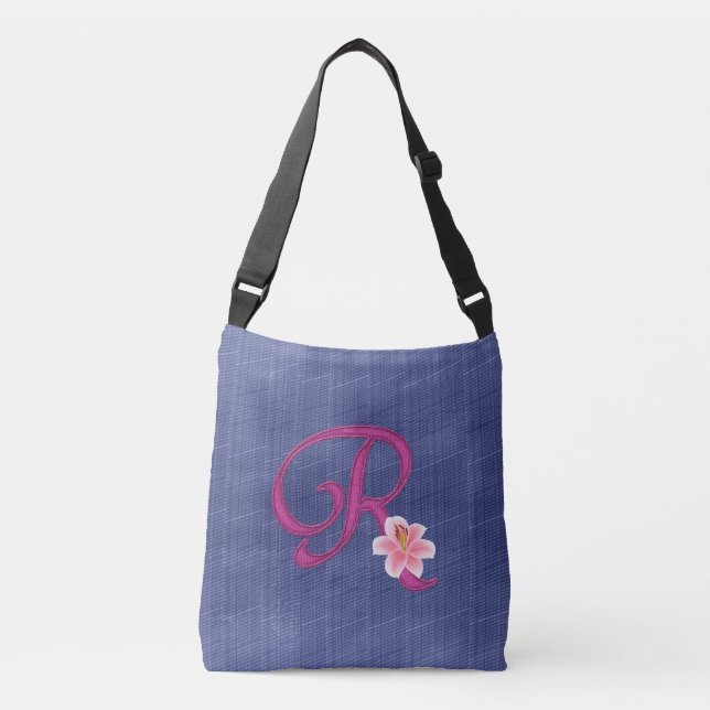 Sac Ajustable Élégant bleu R (Devant)