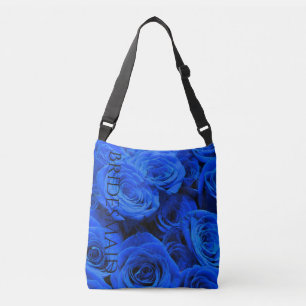 Sac Ajustable Elégant bleu rose bleu fleurs bleu bleu bleu flora