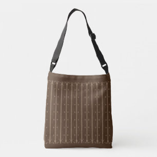 Sac Ajustable Élégant Brown trié vertical