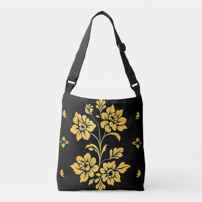 Sac Ajustable Elégant Floral Luxe Collection Moderne (Devant)