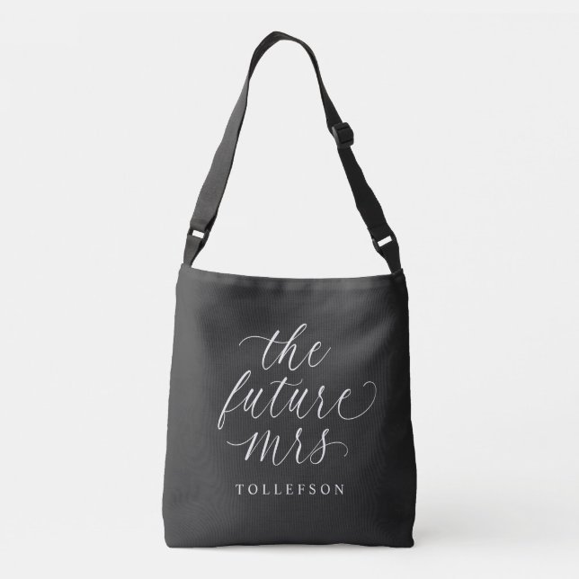 Sac Ajustable Élégant Moderne La Future Mme Robe de Mariée (Dos)