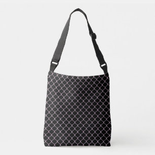 Sac Ajustable Élégant Motif de la chaîne de clôture rose moderne