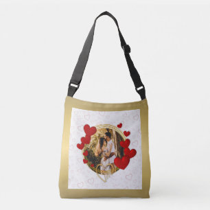 Sac Ajustable Élégantes Saint-Valentin, Amour, Cœur Rouge Annive