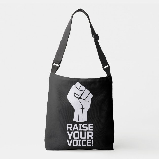 Sac Ajustable Élevez votre voix 5 w (Devant)