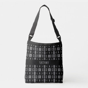 Sac Ajustable Empowerment Noir Motif Argent