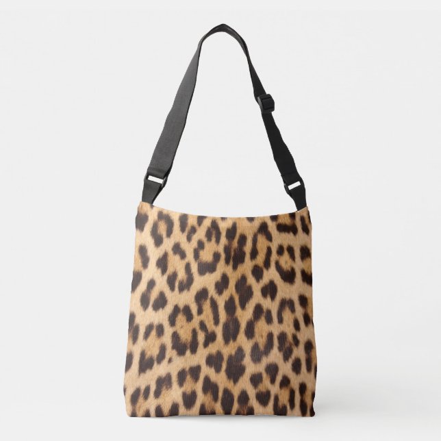Sac Ajustable empreinte de léopard de mode de safari sauvage (Devant)