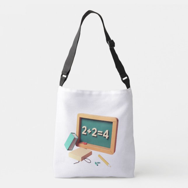 Sac Ajustable Enseignant éffrayant en mathématiques (Dos)