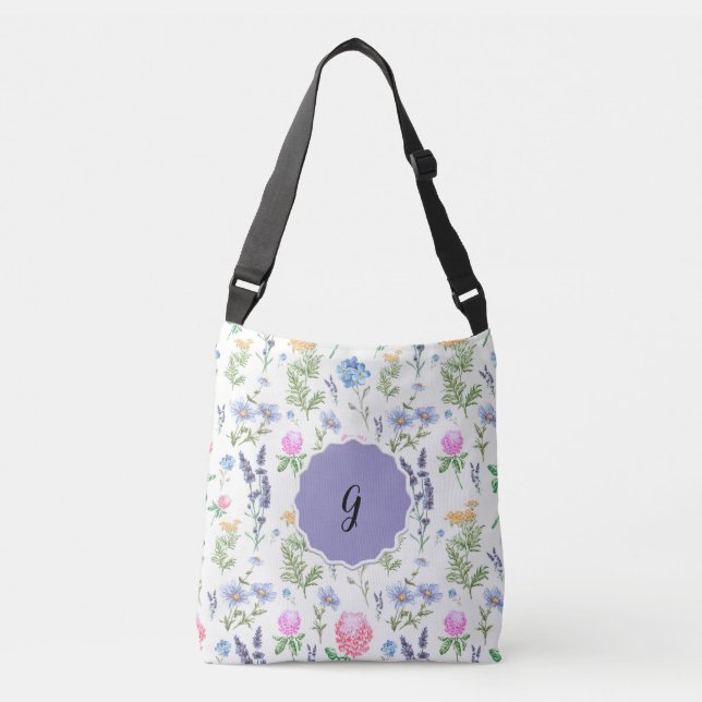 Sac Ajustable Enseignants floraux de printemps personnalisés (Devant)