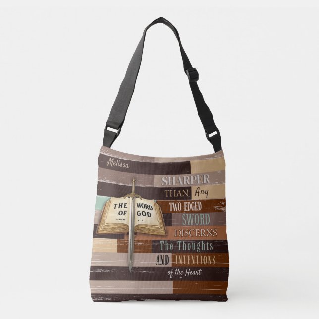 Sac Ajustable Épée du Seigneur Rustique (Devant)