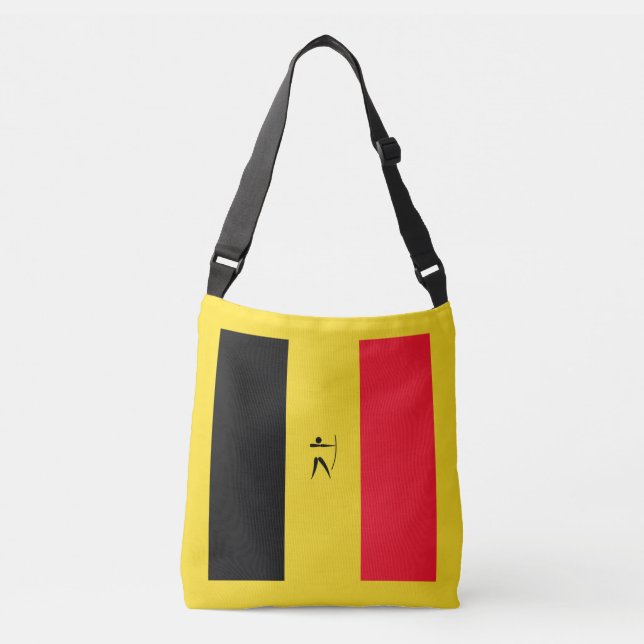 Sac Ajustable Équipe Belgique Tir à l'arc (Devant)