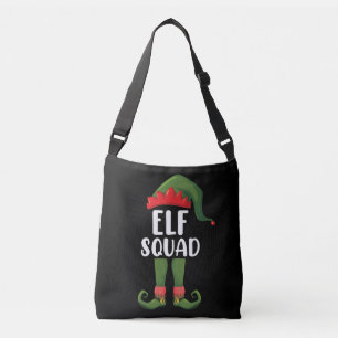 Sac Ajustable Équipe de lutins drôle de Noël en famille assorti
