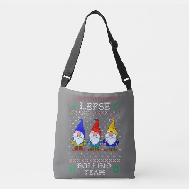 Sac Ajustable Equipe de marche gauche, Baking de Noël Tomte Gnom (Devant)