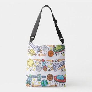 Sac Ajustable Espace extra-atmosphérique : Doodles Vintages tiré