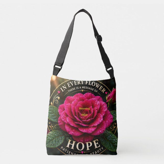 Sac Ajustable Espoir Fleurissant (Devant)
