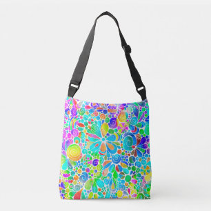 Sac Ajustable Esquisse Imaginaire Art - Fleurs Abstraites 2