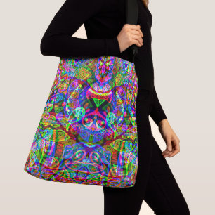 Sac Ajustable Esquisse Imaginaire Art - Neon Abstrait Maj 3