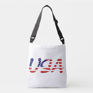 Sac Ajustable États-Unis superposé sur le drapeau américain c
