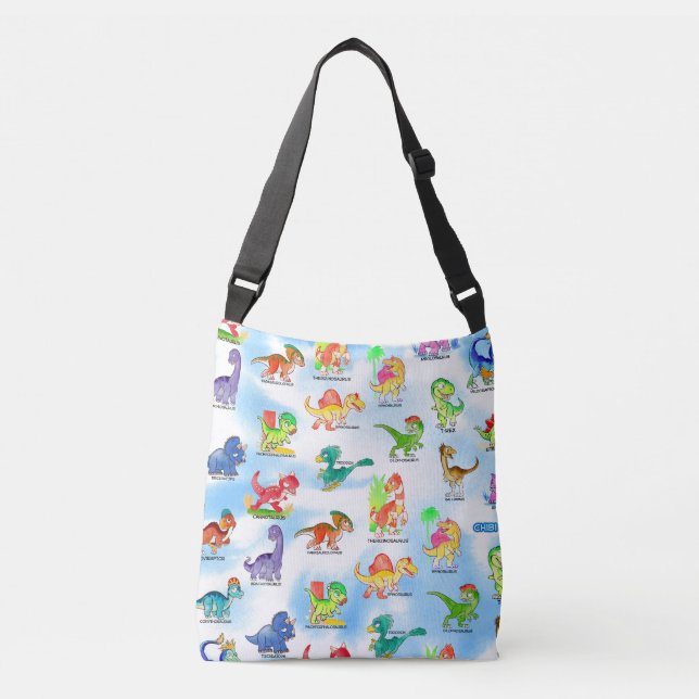 Sac Ajustable Été 2018 d'aquarelles de Chibidinos (Devant)