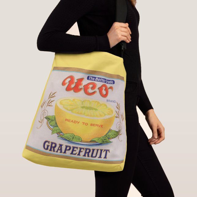 Sac Ajustable étiquette de pamplemousse de marque Uco dans les a (De près)
