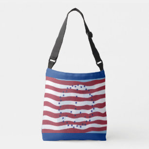 Sac Ajustable Étoiles et rayures Paix Signal de Paix Drapeau Dra