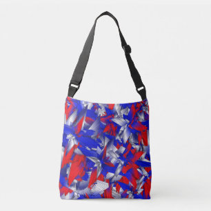 Sac Ajustable Étoiles rouges blanches et bleues