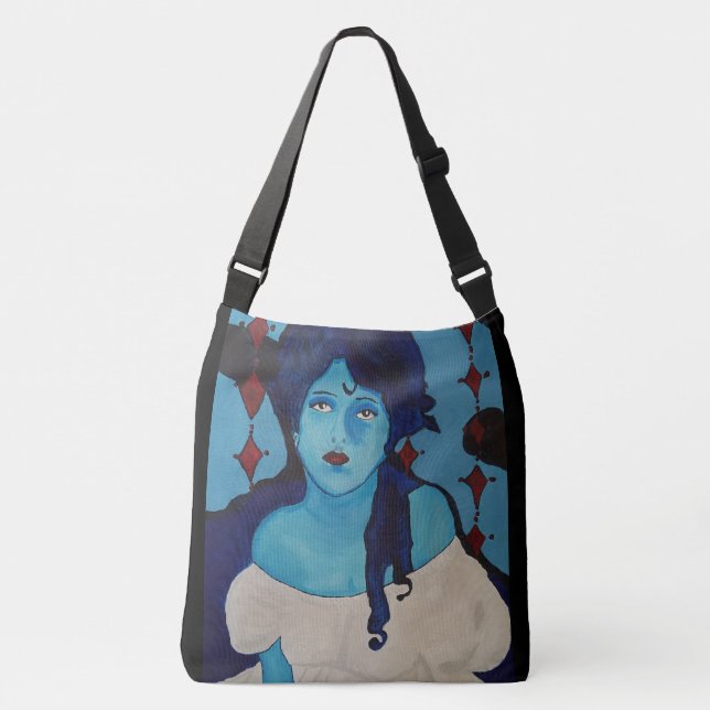 Sac Ajustable Evelyn Blue (Devant)