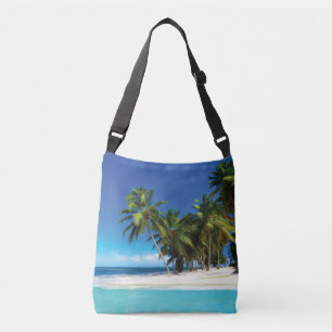 Sac Ajustable Exotic beach throw pillow