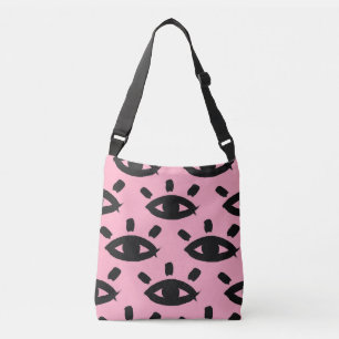 Sac Ajustable Eyes Watercolor Brush, Motif Sketch.