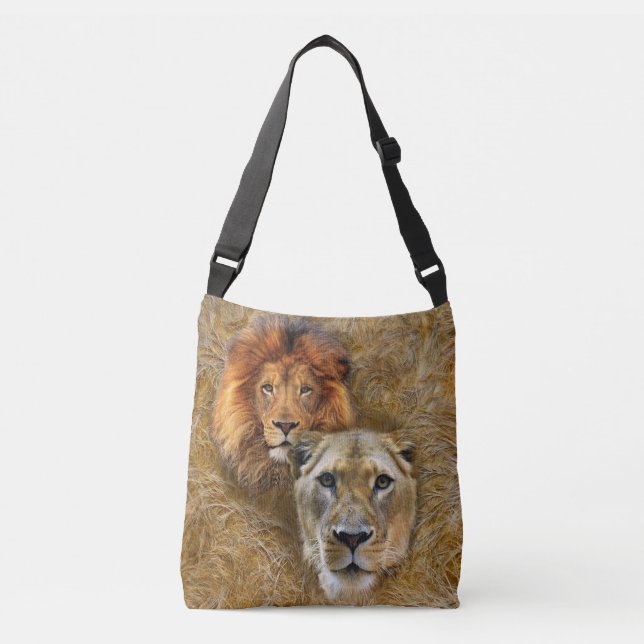Sac Ajustable Faune - Lion & Lioness (Devant)