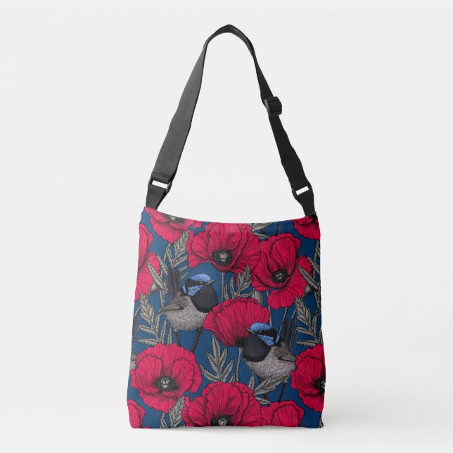 Sac Ajustable Fée et pavots (Devant)