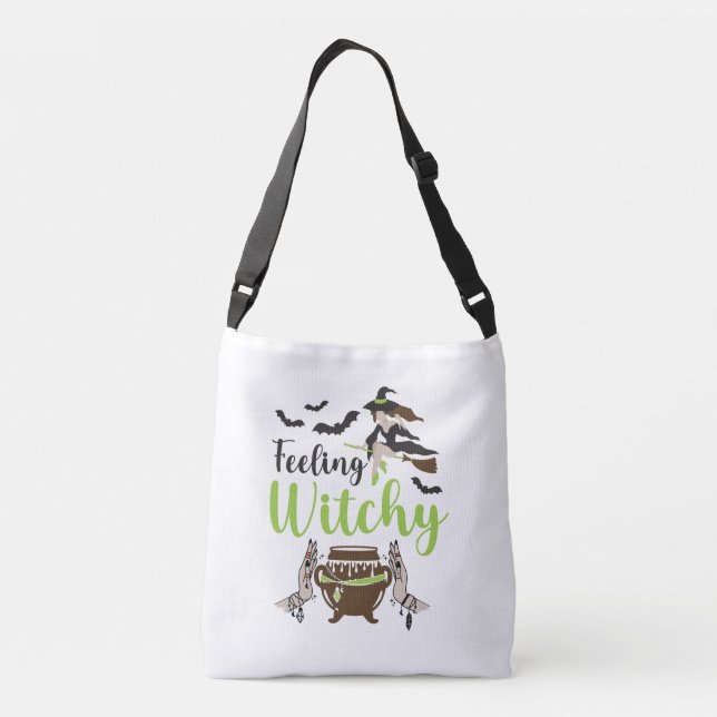 Sac Ajustable Feeling witchy magic halloween (Dos)