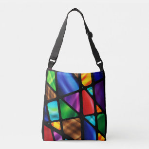 Sac Ajustable Fenêtre en verre teinté abstraite