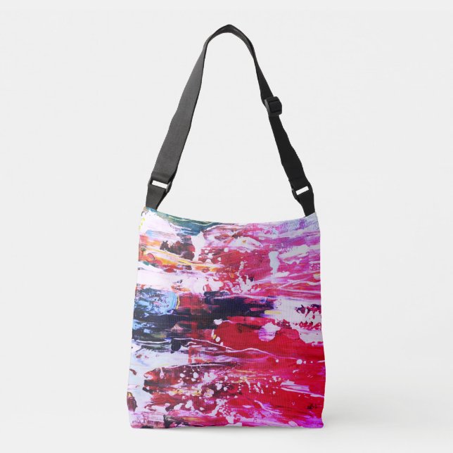 Sac Ajustable Festivité variation rose (Devant)