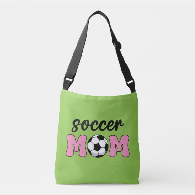 Sac Ajustable Fête des mères de maman de football (Devant)