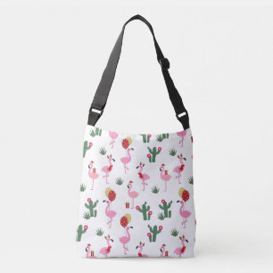 Sac Ajustable Fête du Flamant rose de Noël   Vacances