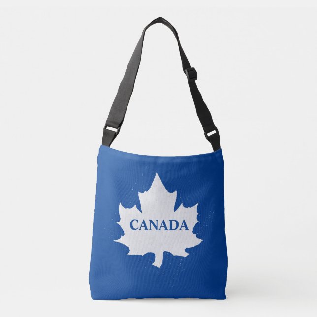 Sac Ajustable Feuille d'érable blanche du CANADA (Devant)