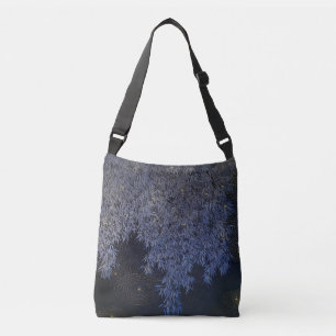 Sac Ajustable Feuilles à carreaux bleus Infinement Motifs
