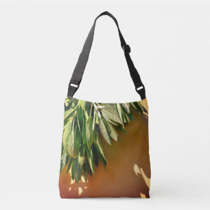 Sac Ajustable Feuilles botaniques vertes élégantes Herbes fraîch