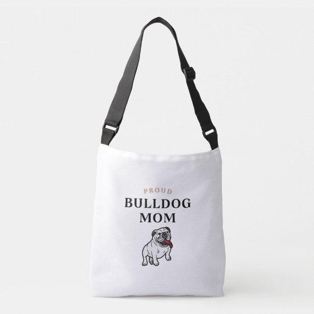 Sac Ajustable Fier Bulldog Maman Fourre-tout (Devant)