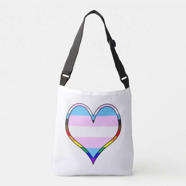 Sac Ajustable Fierté trans (Devant)