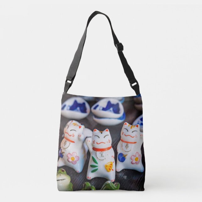 Sac Ajustable figurines de chats à Beckoning (Dos)