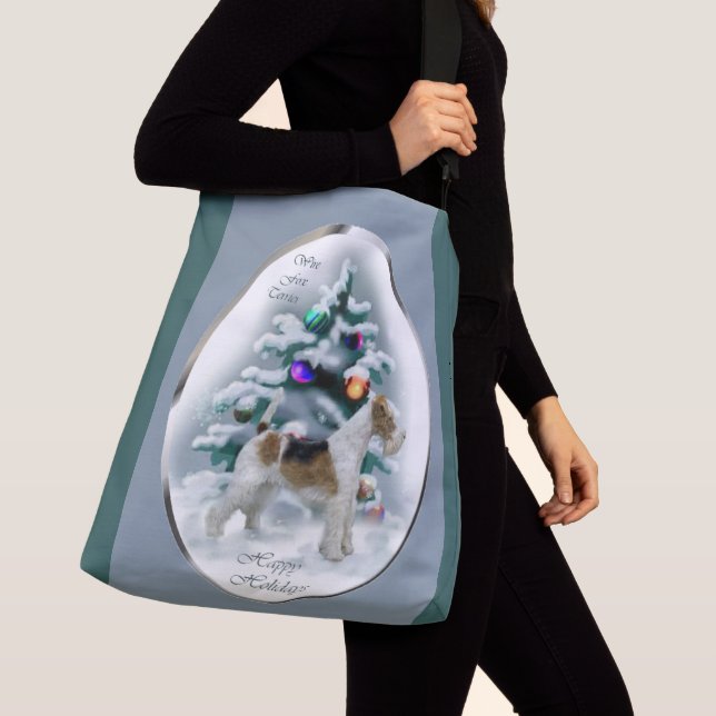 Sac Ajustable Fil Fox Terrier Noël (De près)