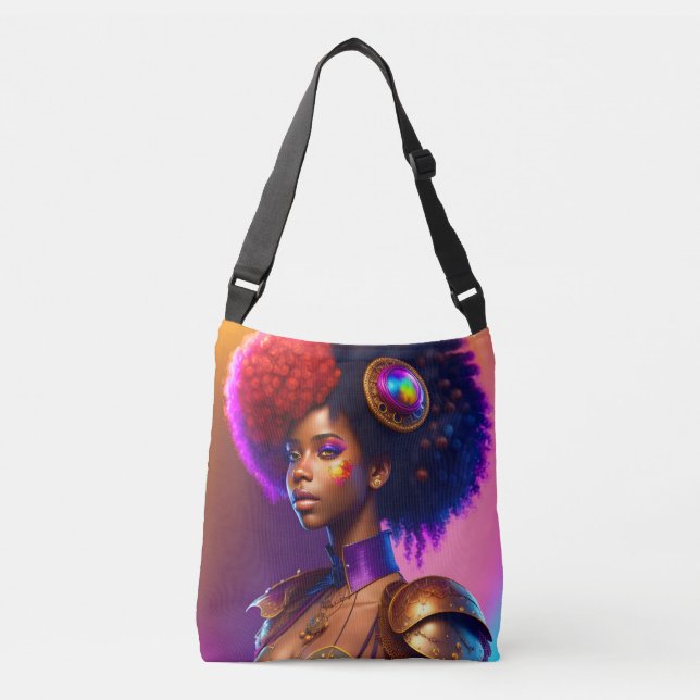 Sac Ajustable Fille Afro Steampunk tendance (Devant)