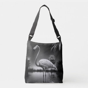 Sac Ajustable Flamant rose dans une piscine