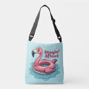 Sac Ajustable Flamant rose rétro Flotte drôle été