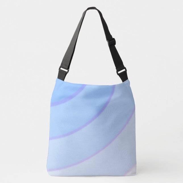 Sac Ajustable Flèches circulaires bleues ombre (Devant)
