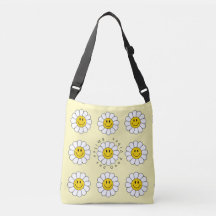 Fleur Chamomile Drôle Mignonne Design Floral tenda