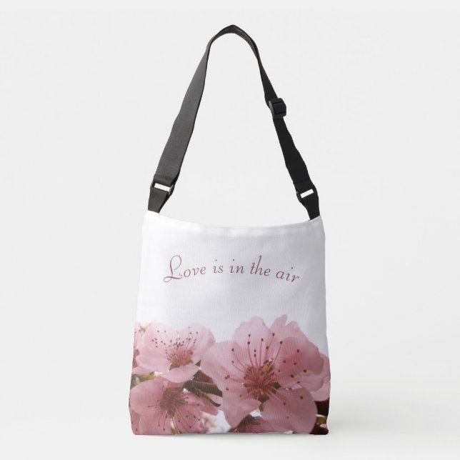 Sac Ajustable Fleur de pêche (Devant)